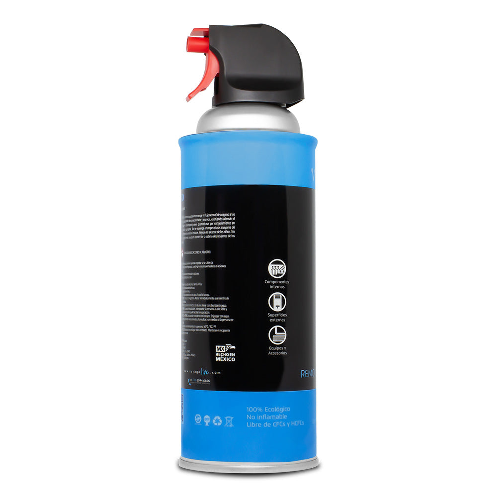 Aire comprimido VORAGO - CLN-100, Color blanco, Aire comprimido Aire comprimido VORAGO - CLN-100, Color blanco, Aire comprimido